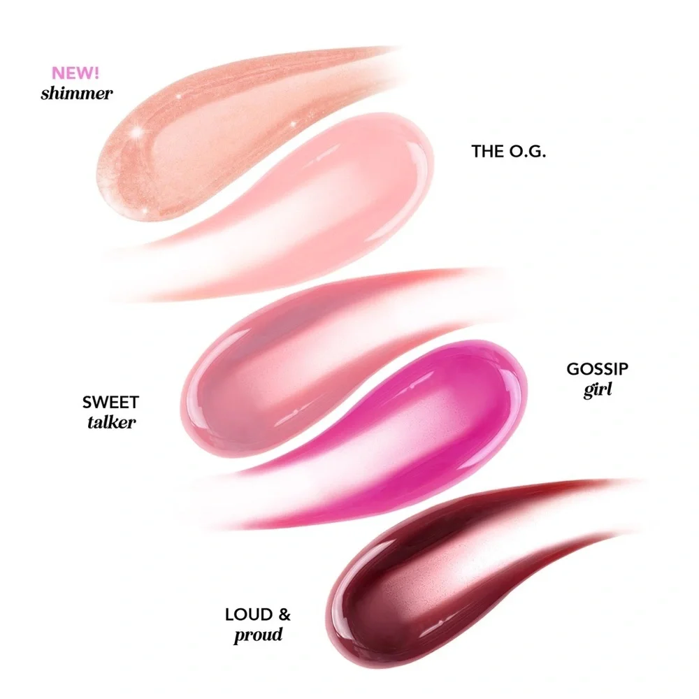 🎀 Polite Society BIG MOUTH Lip Plumping Oil Gloss – Loud & Proud